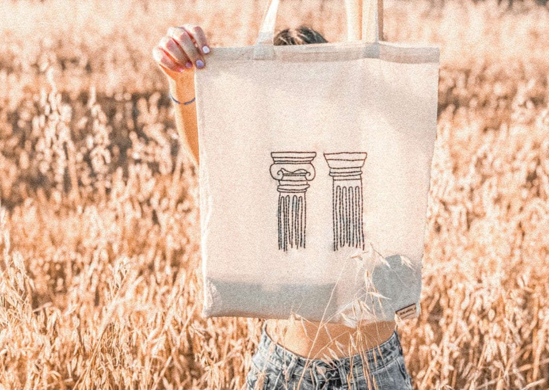 Branded cotton tote bag corporate gift